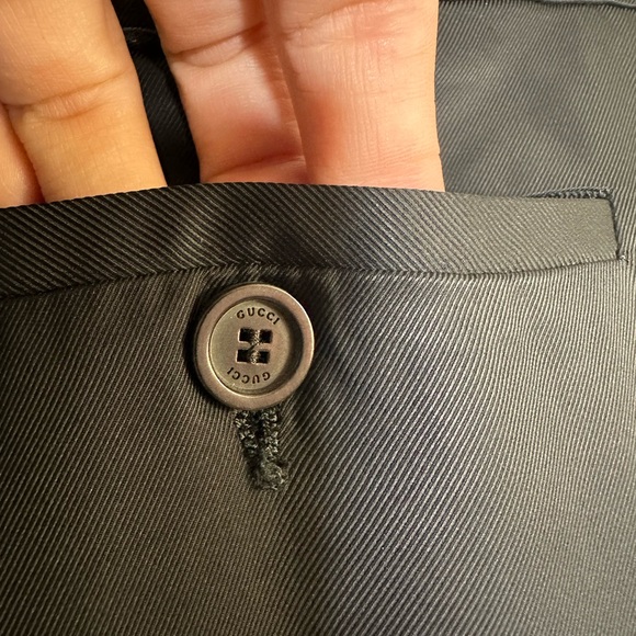Gucci Womens Black Dress Trouser Pants Size EU 40 US 8 - Picture 5 of 10